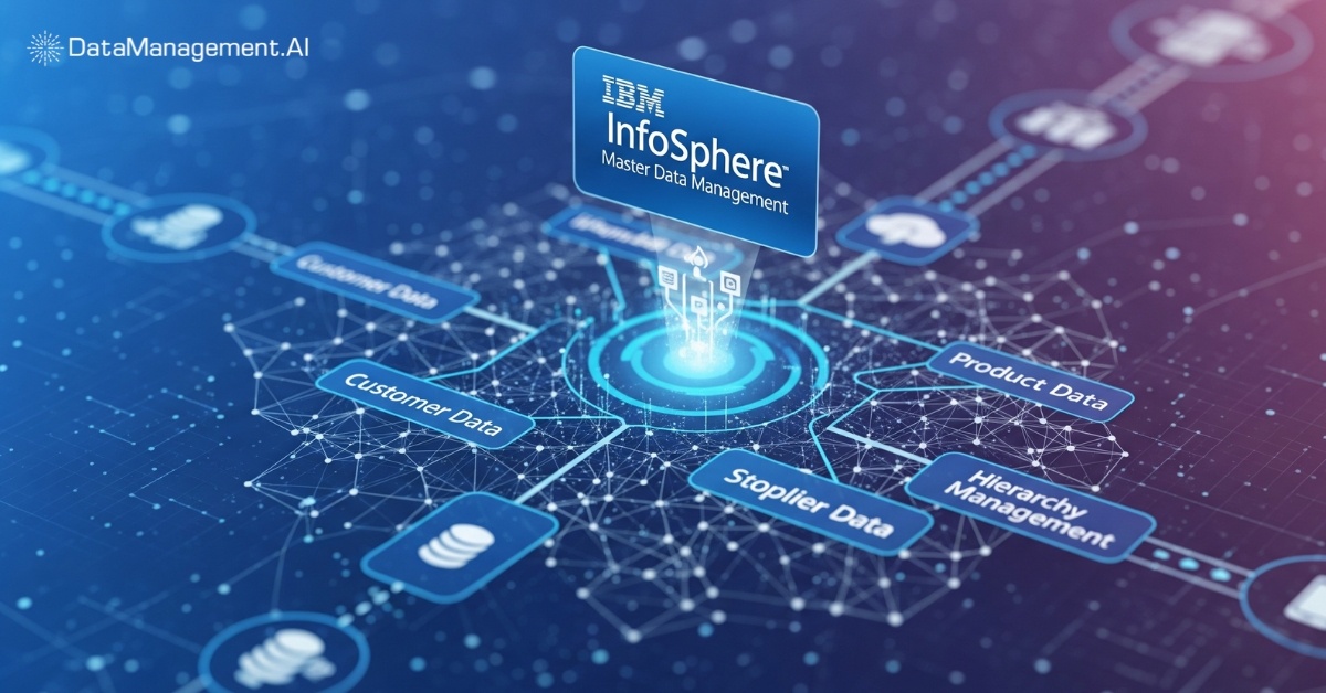 IBM Infosphere master data management tool.