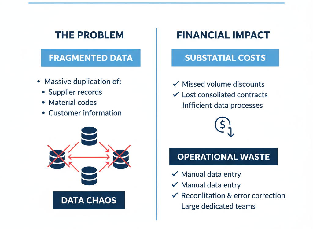 An example of why master data management is important is cost reduction.