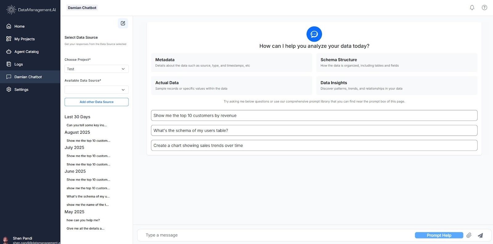 AI agent for downloading reports easily using advanced algorithms.