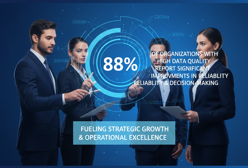 One reason why master data management is important is enhanced data quality.