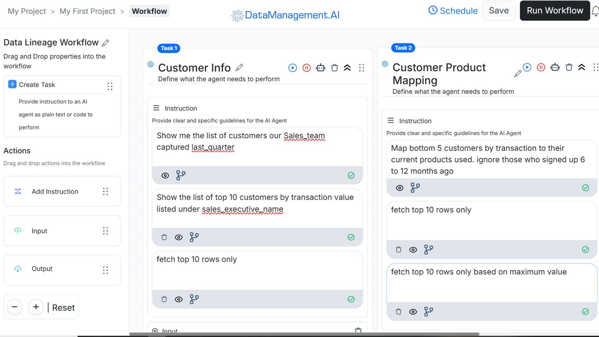 DataManagement.ai is the top cloud master data management platform.