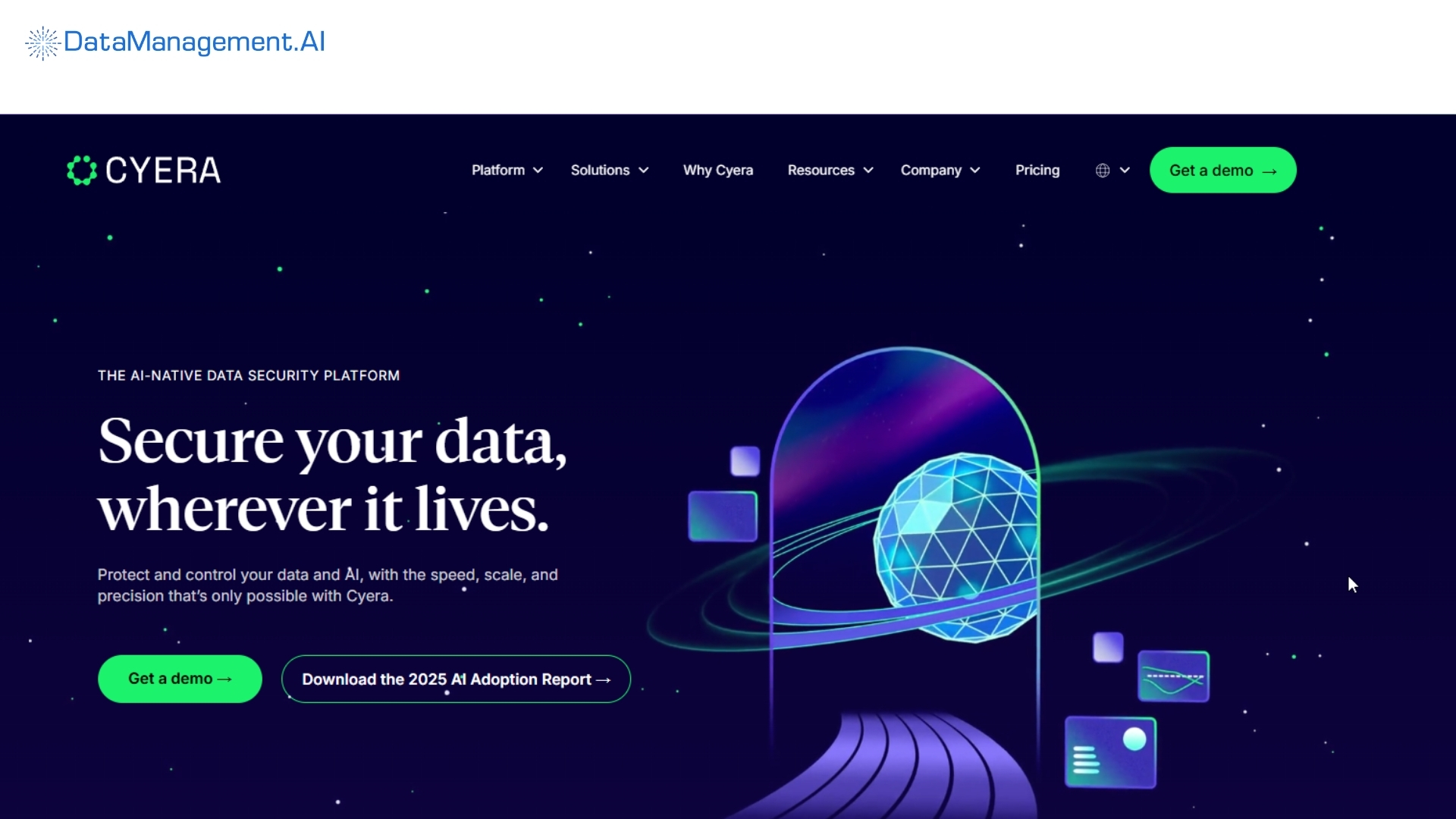 an example of data security posture management solutions is cyera