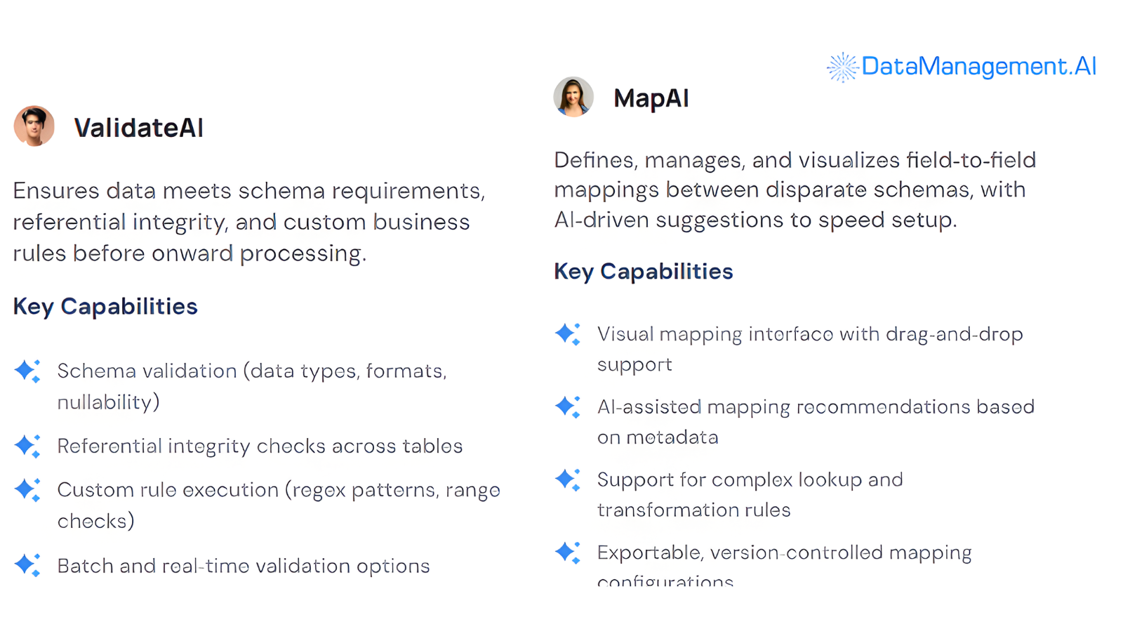 Emerging ai applications in master data management