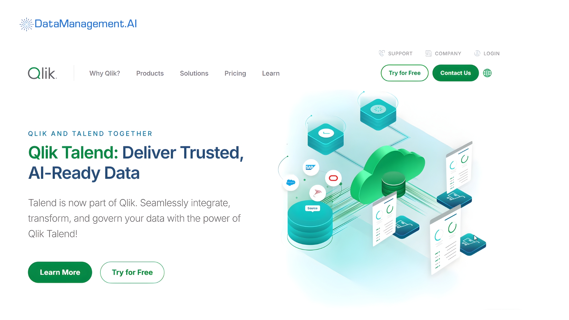 talend is an example of a data management platform