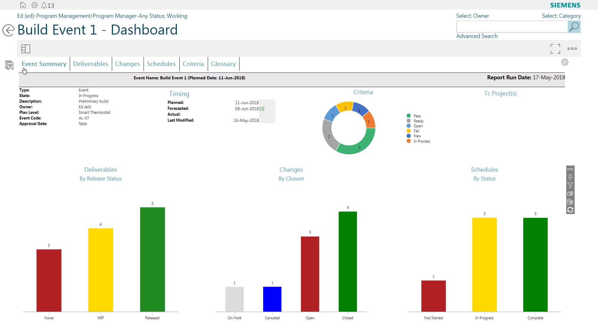 Siemens’ enterprise product lifecycle management tool.