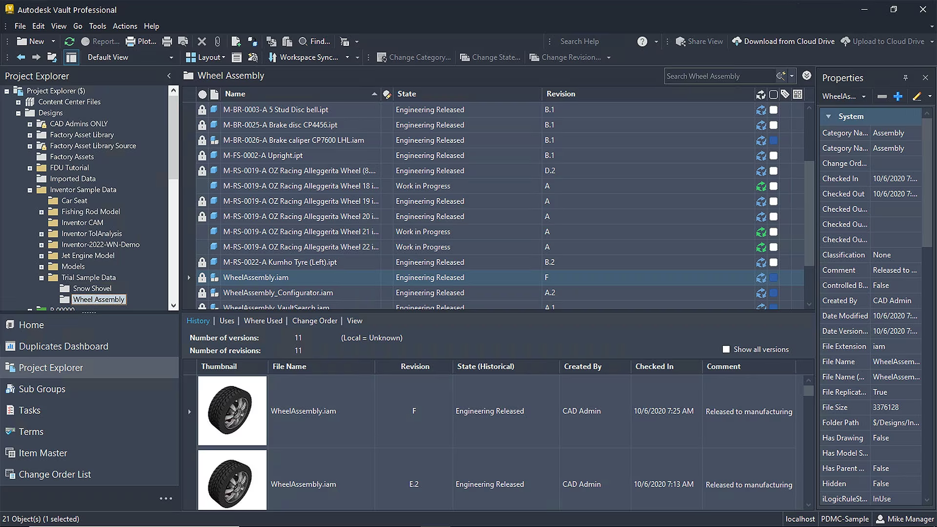 Engineering data management solutions.