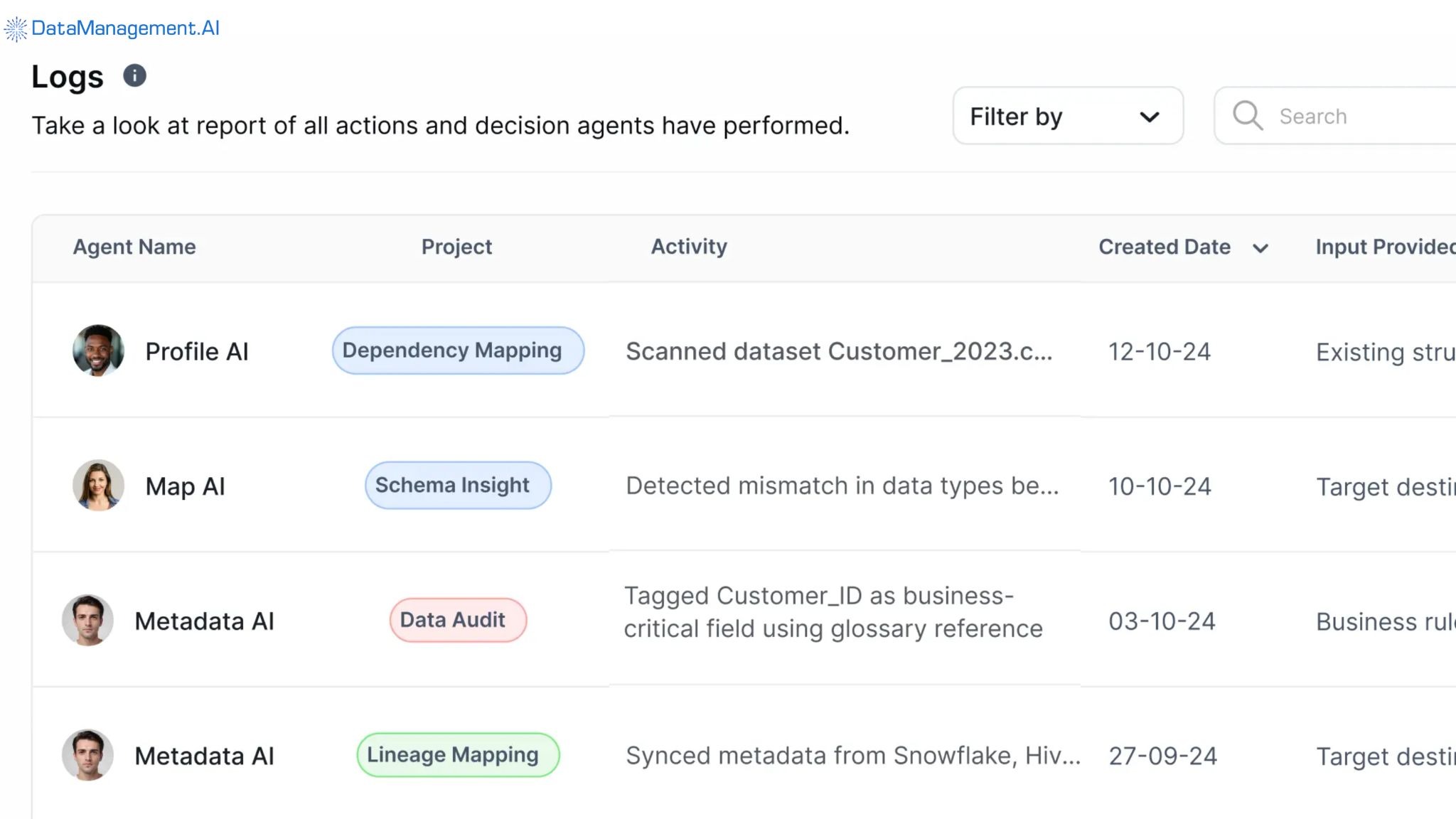 Centralized hub unifies fragmented master records.