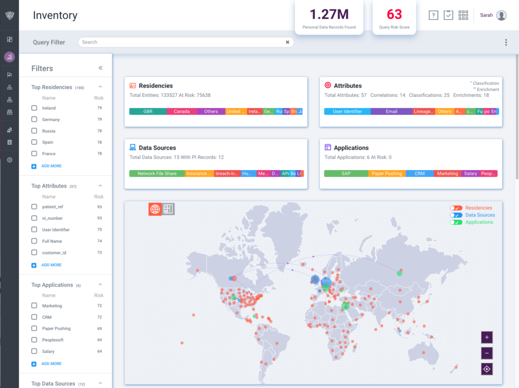 Dashboard showing automated agent activities.
